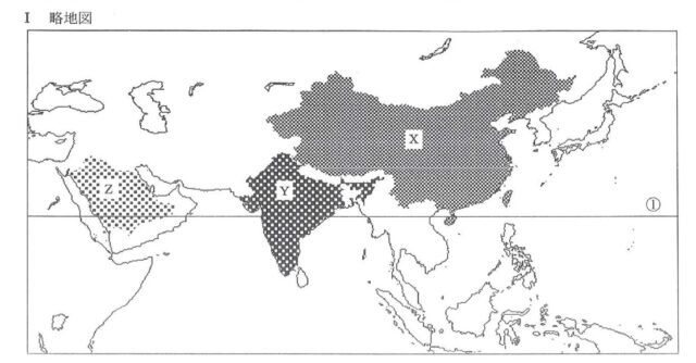 図17:問題の図(Ⅰ 略地図)
