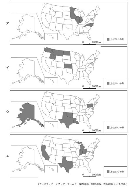 図7：問題の図(選択肢)